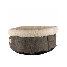 Cozy Cat Bed In Beige And Gray