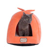 Cat Bed Orange And Ivory