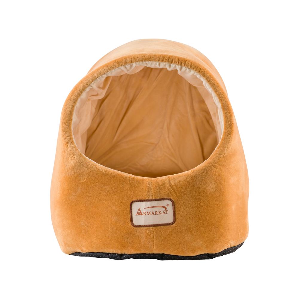 Cat Bed Brown & Ivory