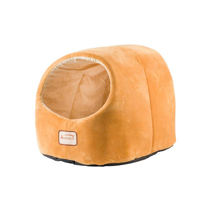 Cat Bed Brown & Ivory