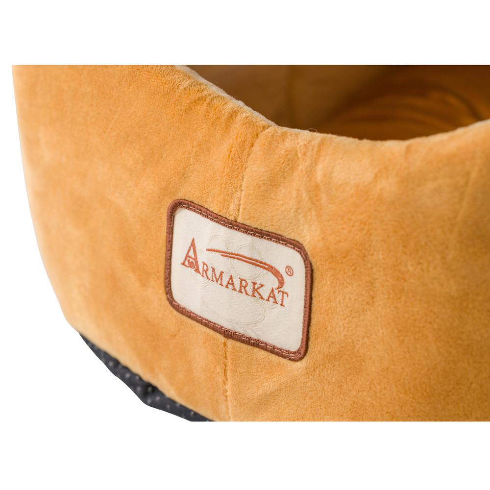 Cat Bed Brown & Ivory