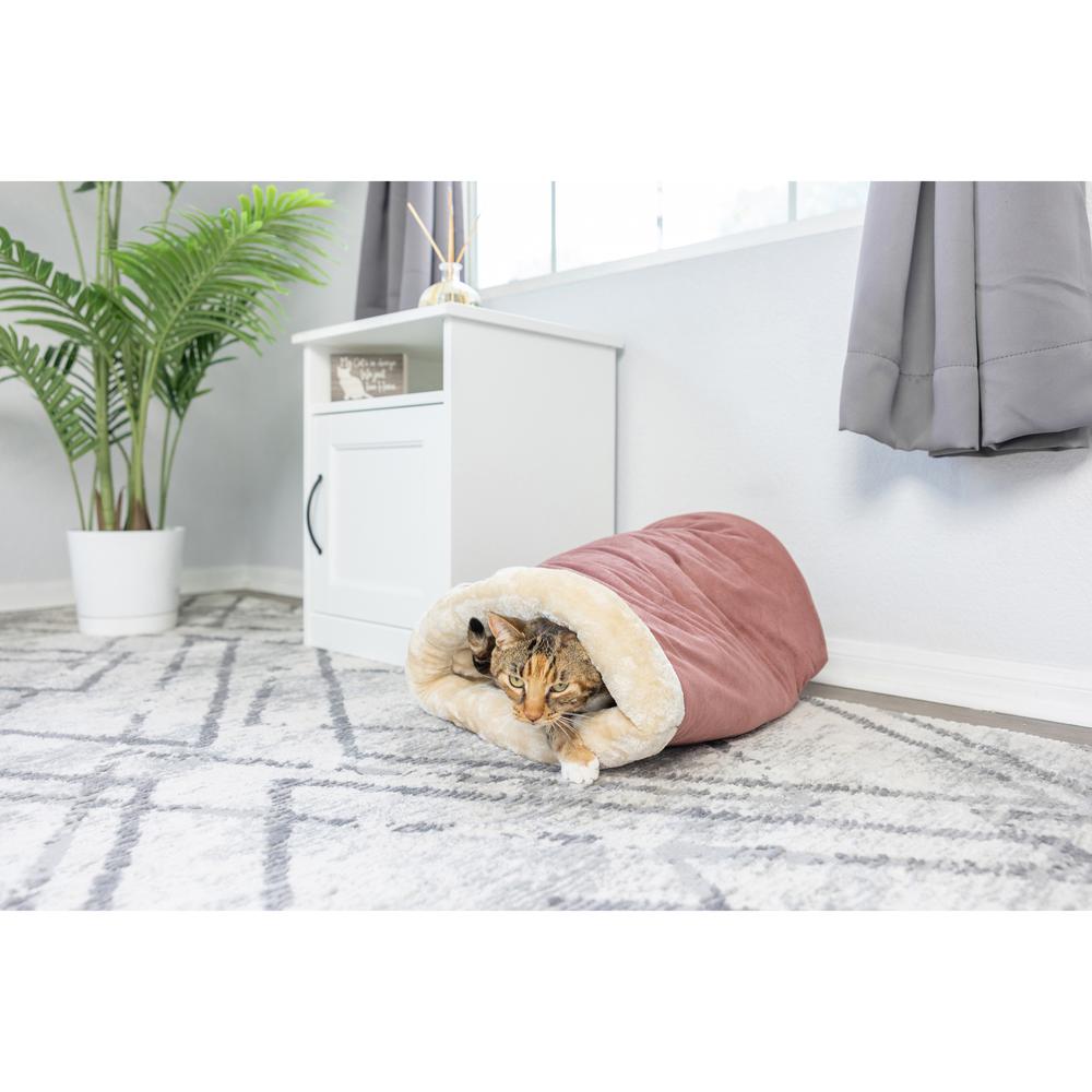 Cat Bed Indian Red 14W x 20D x 10H