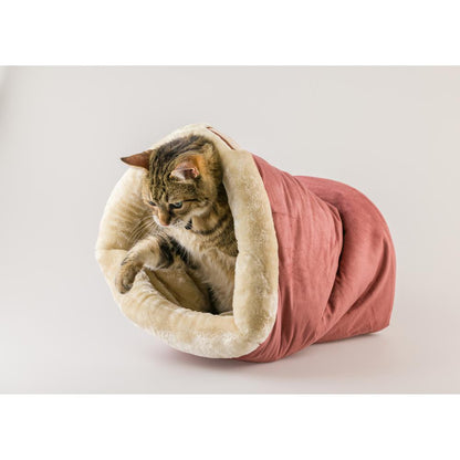 Cat Bed Indian Red 14W x 20D x 10H