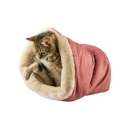Cat Bed Indian Red 14W x 20D x 10H