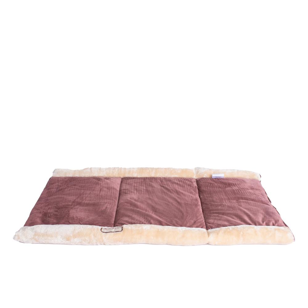 Cat Bed/Pad Indian Red & Beige