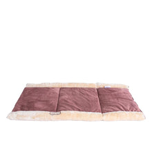 Cat Bed/Pad Indian Red & Beige