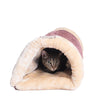 Cat Bed/Pad Indian Red & Beige