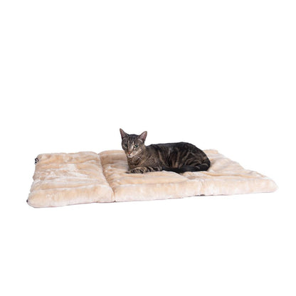 Cat Bed/Pad Indian Red & Beige