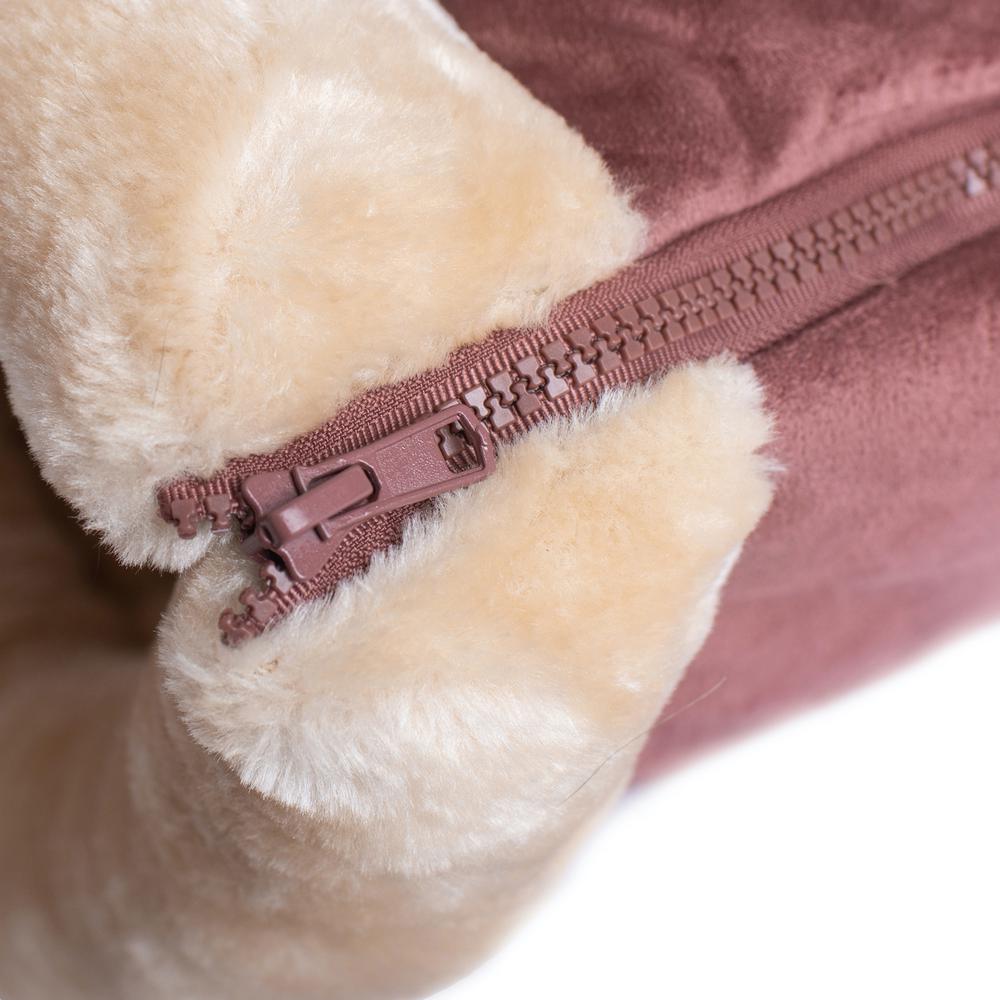 Cat Bed/Pad Indian Red & Beige