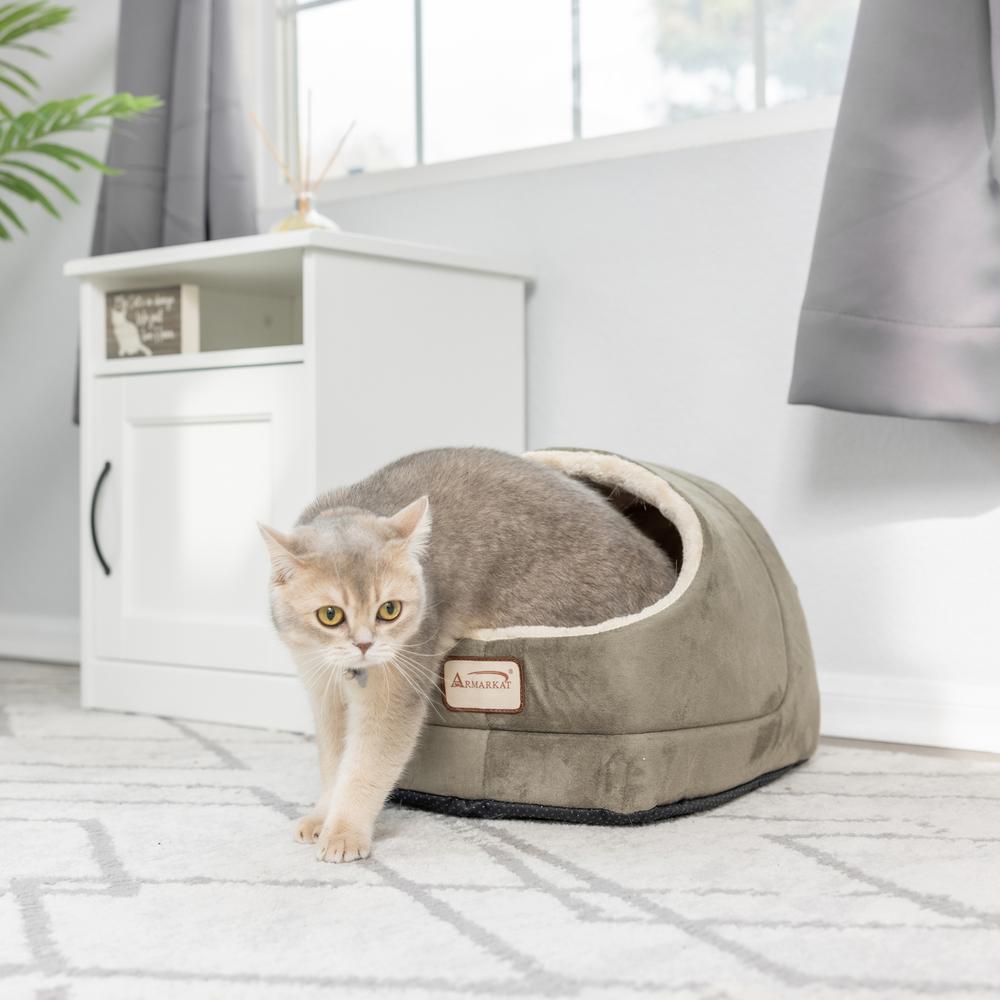 Cat Bed Laurel Green