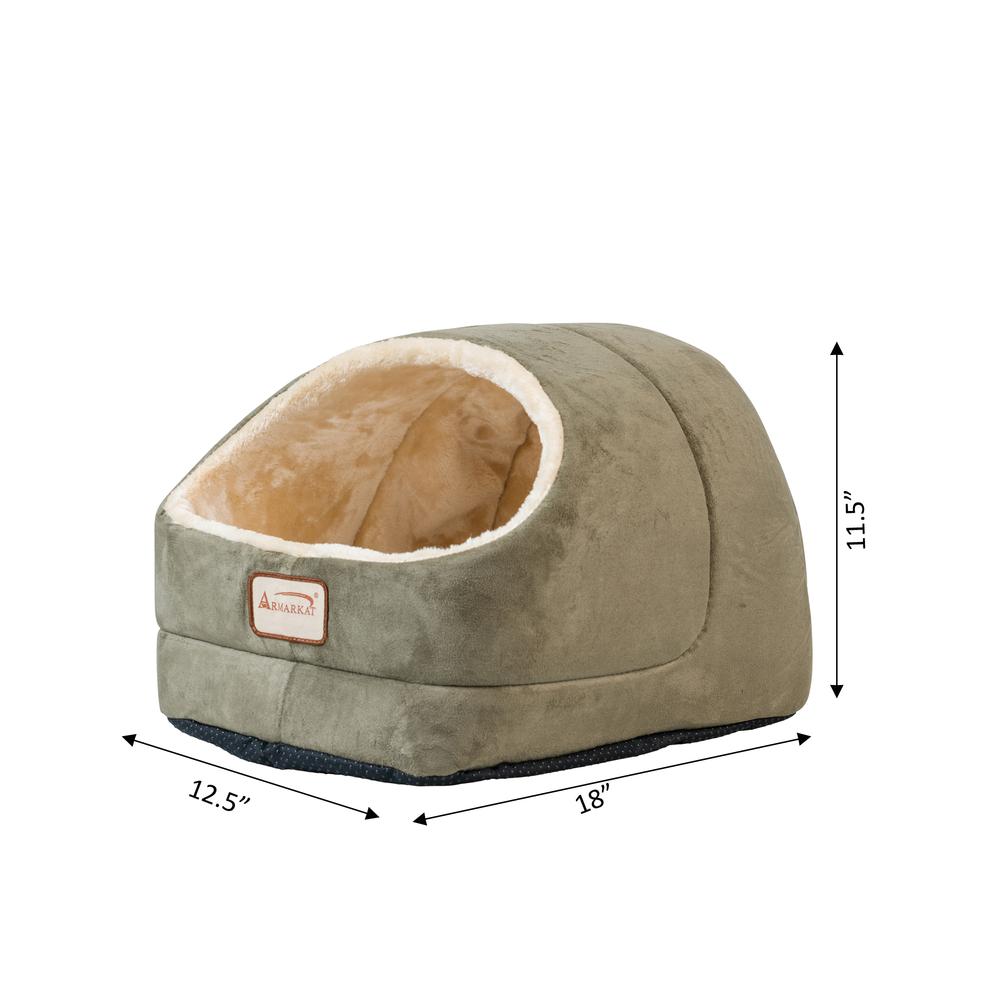 Cat Bed Laurel Green