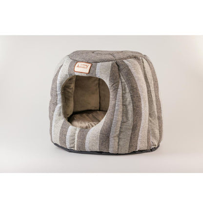 Cat Bed,Gray And Silver