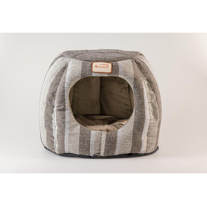 Cat Bed,Gray And Silver