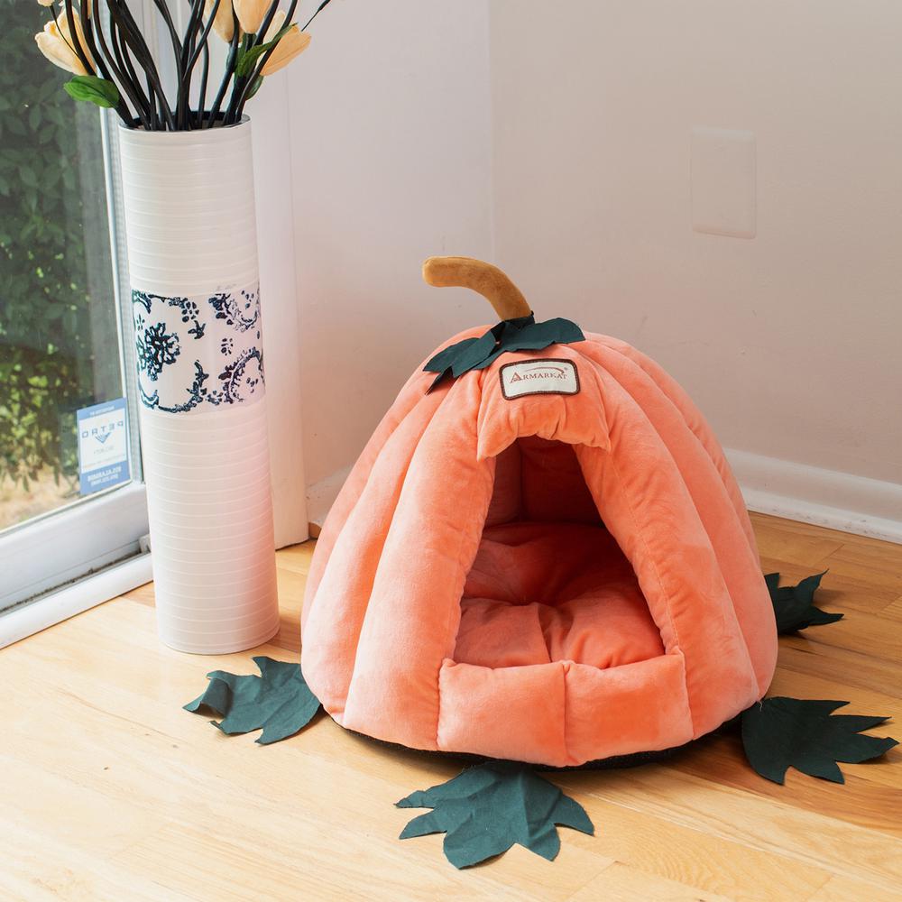 Cat Bed Pumpkin Shape