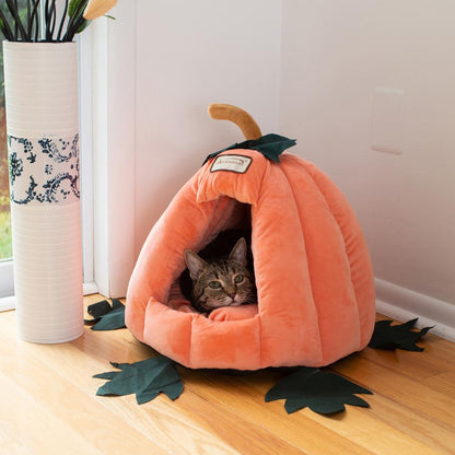 Cat Bed Pumpkin Shape