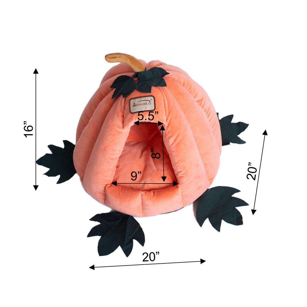 Cat Bed Pumpkin Shape
