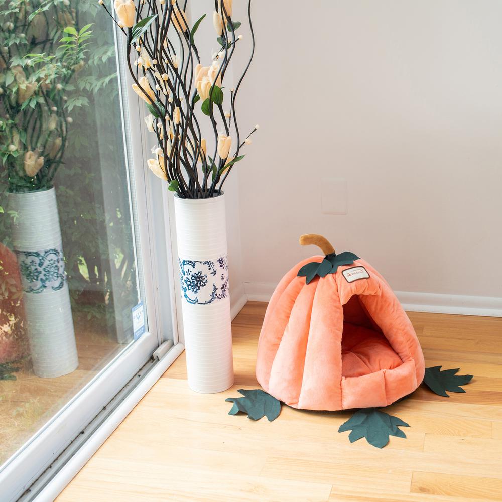 Cat Bed Pumpkin Shape