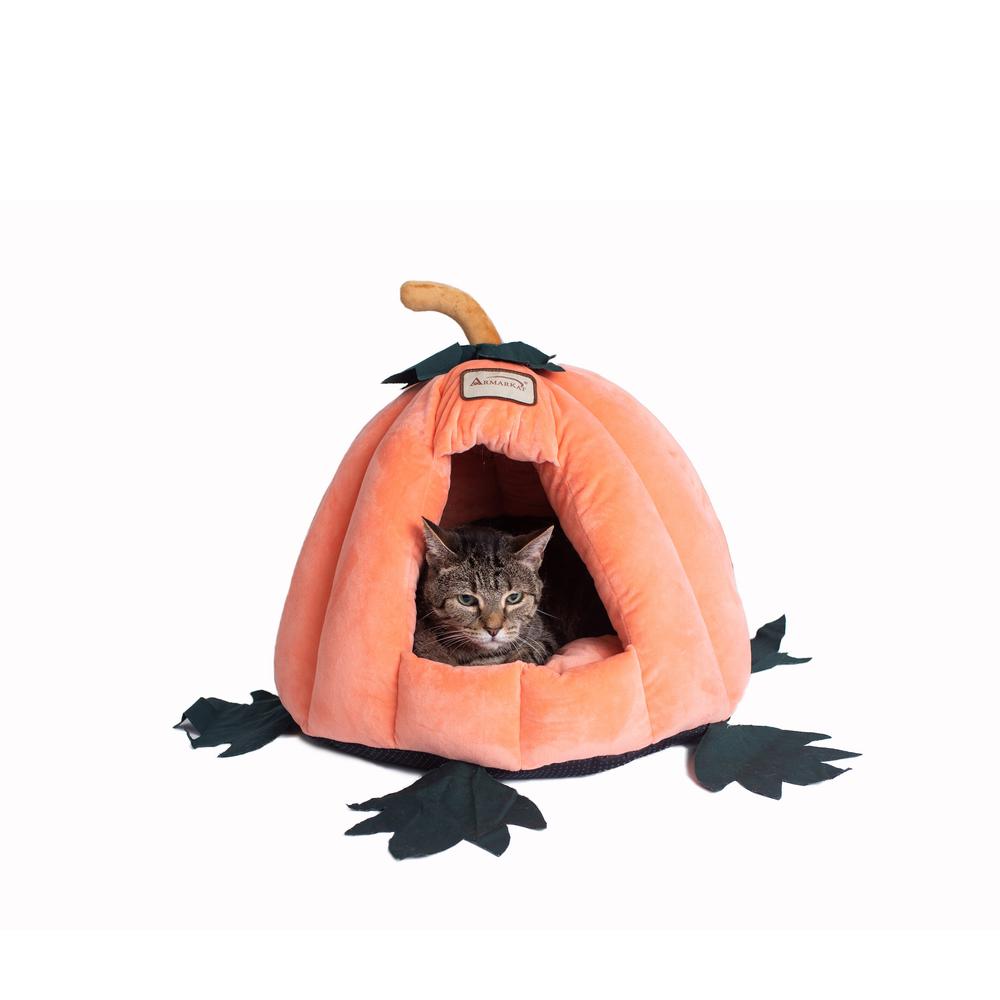 Cat Bed Pumpkin Shape