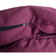 Large Burgundy Bolstered Pet Bed