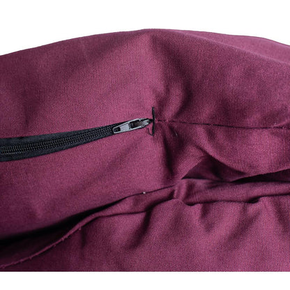 Extra Large Burgundy Bolstered Pet Bed