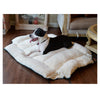Large Laurel Green & Ivory Pet Bed And Mat