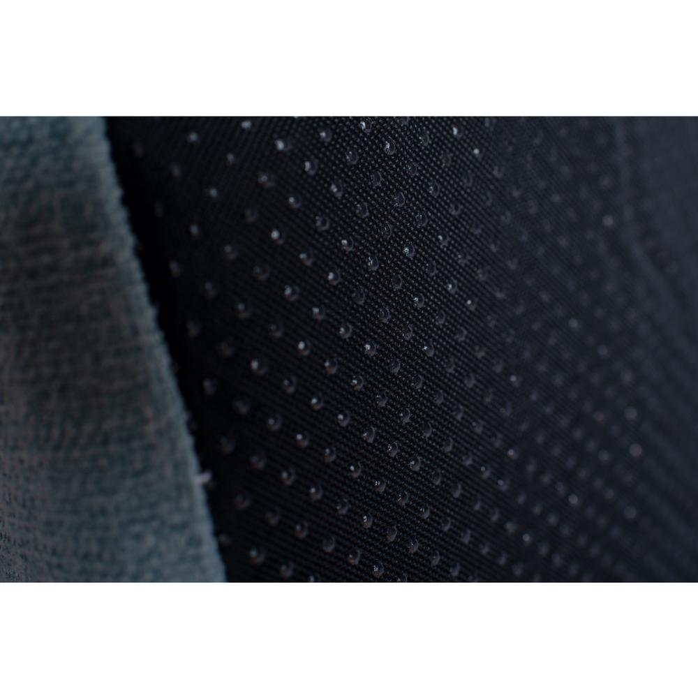 Soothing Blue Medium Bolstered Pet Bed With Memory Foam