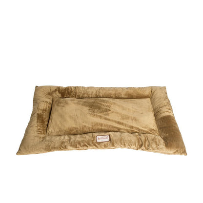 Medium Pet Bed Mat With Poly Fill Cushion In Sage Green