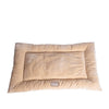 Large Pet Bed Mat With Poly Fill Cushion In Beige