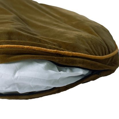Pet Bed Pad With Poly Fill Cushion In Sage Green