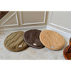Pet Bed Pad With Poly Fill Cushion In Mocha