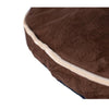 Pet Bed Pad With Poly Fill Cushion In Mocha