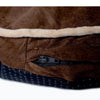 Pet Bed Pad With Poly Fill Cushion In Mocha