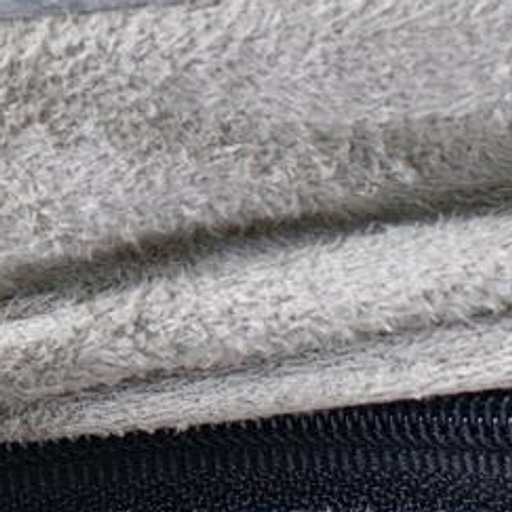 Bison Pets Suede-Upholstered Memory Foam Pet Bed Mat, Sage Green & Gray