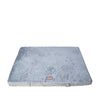 Large Memory Foam Orthopedic Pet Bed Mat In Gray & Sage Green