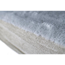 Small Memory Foam Orthopedic Pet Bed Mat In Gray & Sage Green