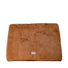 Medium Memory Foam Orthopedic Pet Bed Mat In Earth Brown & Mocha