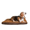 Medium Memory Foam Orthopedic Pet Bed Mat In Earth Brown & Mocha