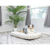Large With Handle, Dog Crate Mat With Poly Fill Cushion & Removable Cover
