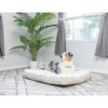 Large With Handle, Dog Crate Mat With Poly Fill Cushion & Removable Cover