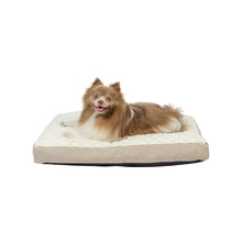 Medium With Handle, Dog Crate Mat With Poly Fill Cushion & Removable Cover