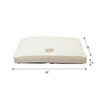 Medium With Handle, Dog Crate Mat With Poly Fill Cushion & Removable Cover