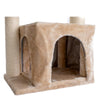 Classic Real Wood Cat Tree, 32-Inch Beige
