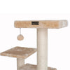 Classic Real Wood Cat Tree, 32-Inch Beige