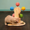 Pinewood Ferris Wheel Cat Toy - Interactive Play Center