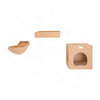 Bison Pets Small Cat Tree with Condo, Perch and Soft Perch, Natural Beige