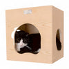Bison Pets Small Cat Tree with Condo, Perch and Soft Perch, Natural Beige
