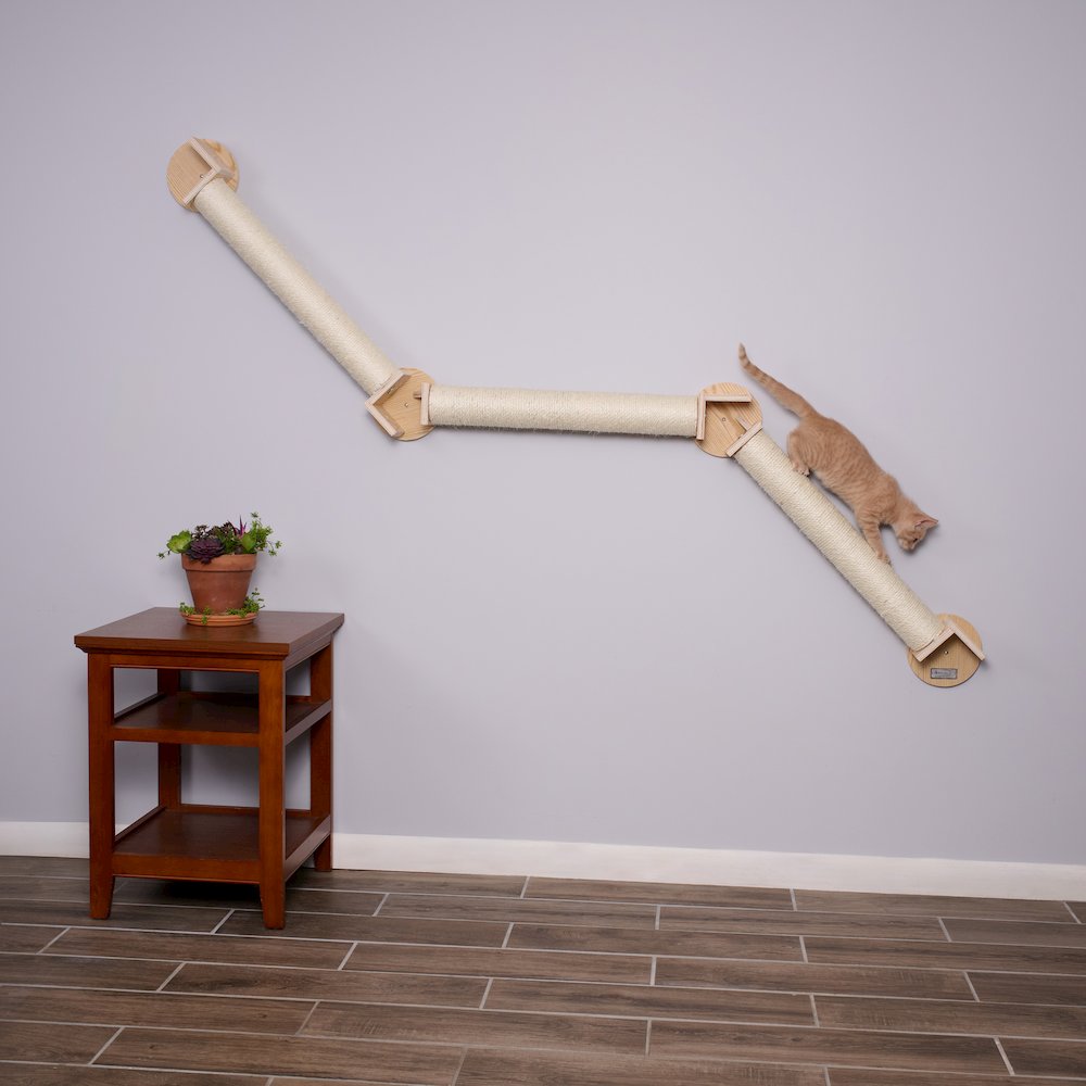 Wall Series Wall Climbing Cat Post Bridge