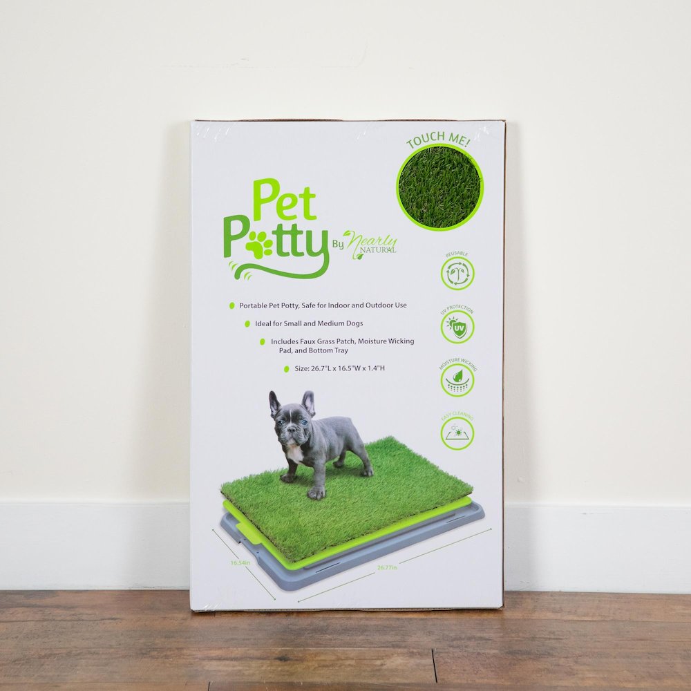 26.7in. x 16.5in. UV Artificial Pet Potty Grass Training Pad (In/Out)