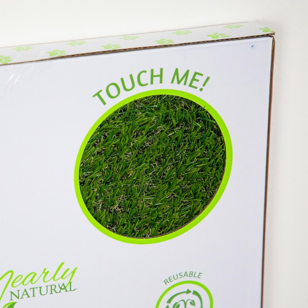 26.7in. x 16.5in. UV Artificial Pet Potty Grass Training Pad (In/Out)