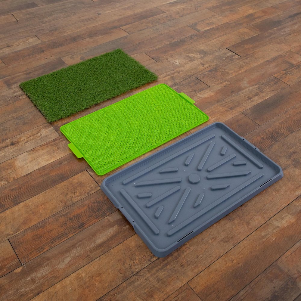 26.7in. x 16.5in. UV Artificial Pet Potty Grass Training Pad (In/Out)